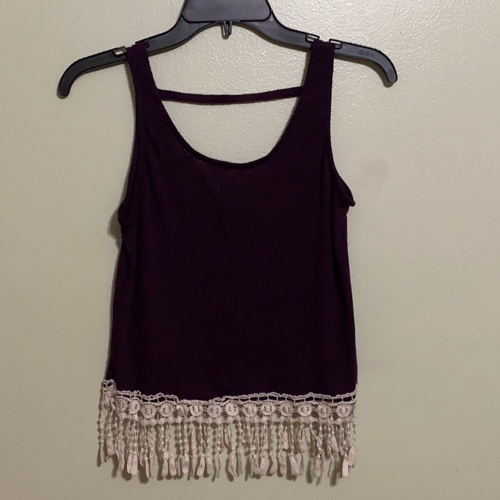 Rue 21 Purple Crop Top